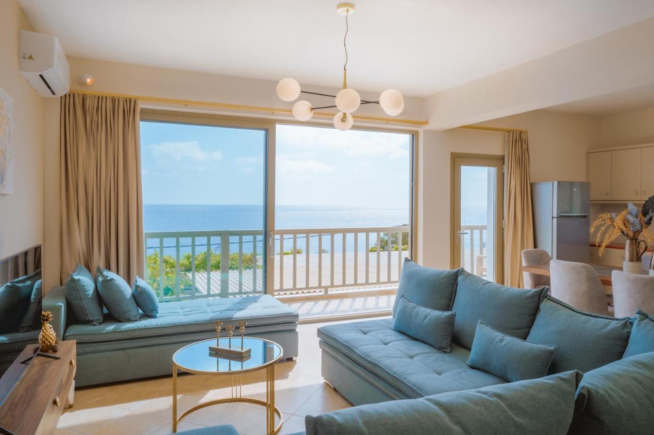 Roxa Seaview Apartment Agios Leon Bagian luar foto