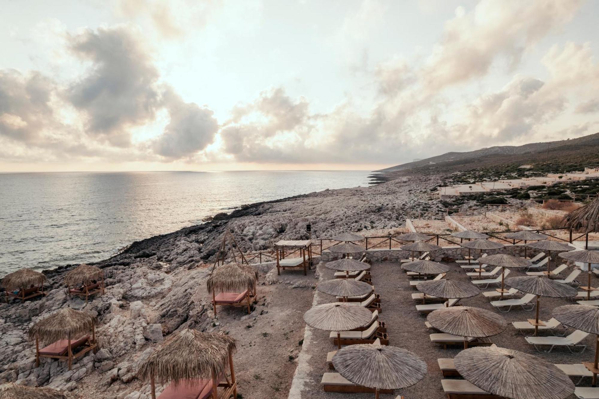 Roxa Seaview Apartment Agios Leon Bagian luar foto